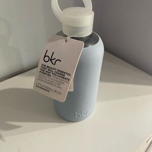 bkr Light Blue Glass Water Bottle